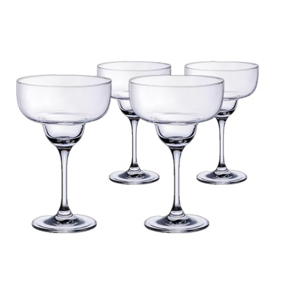 Brand New Crystal Margarita Stem Ware (set of four) - Picture 3 of 4